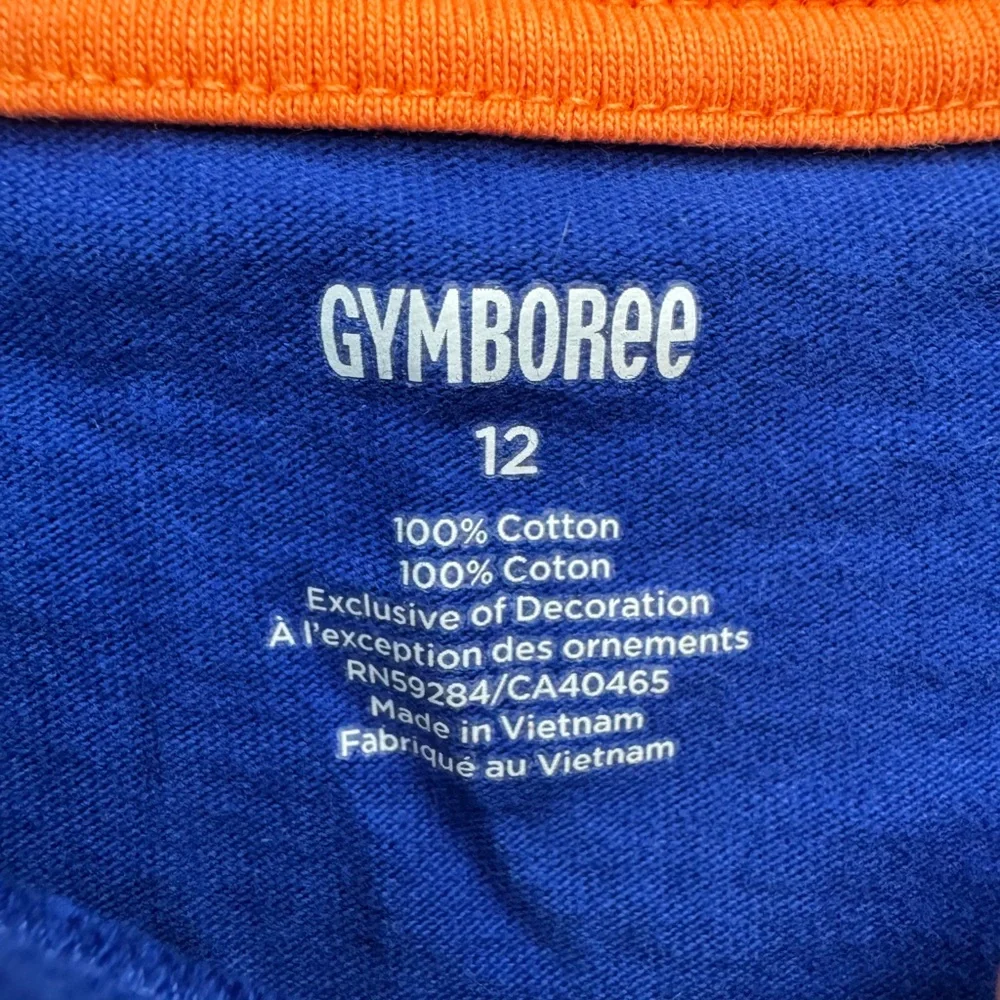 Gymboree Blue Rocket T-Shirt size 12